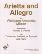 ARIETTA AND ALLEGRO TROMBONE/TRPT cover